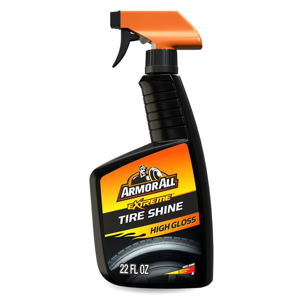 Armor All Extreme Tire Shine Spray 22-oz. Bottle: $5