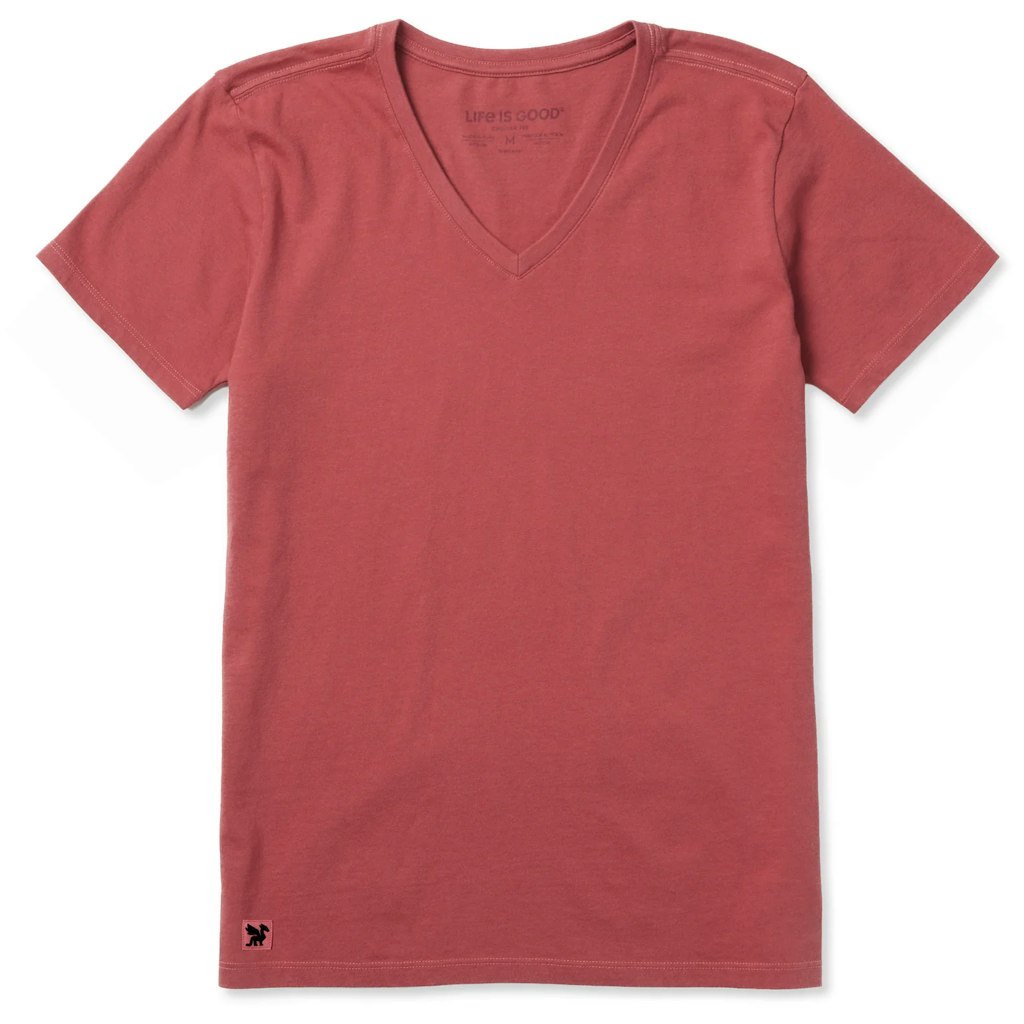 Life is Good Women's Solid T-Shirts: 20% off regular price