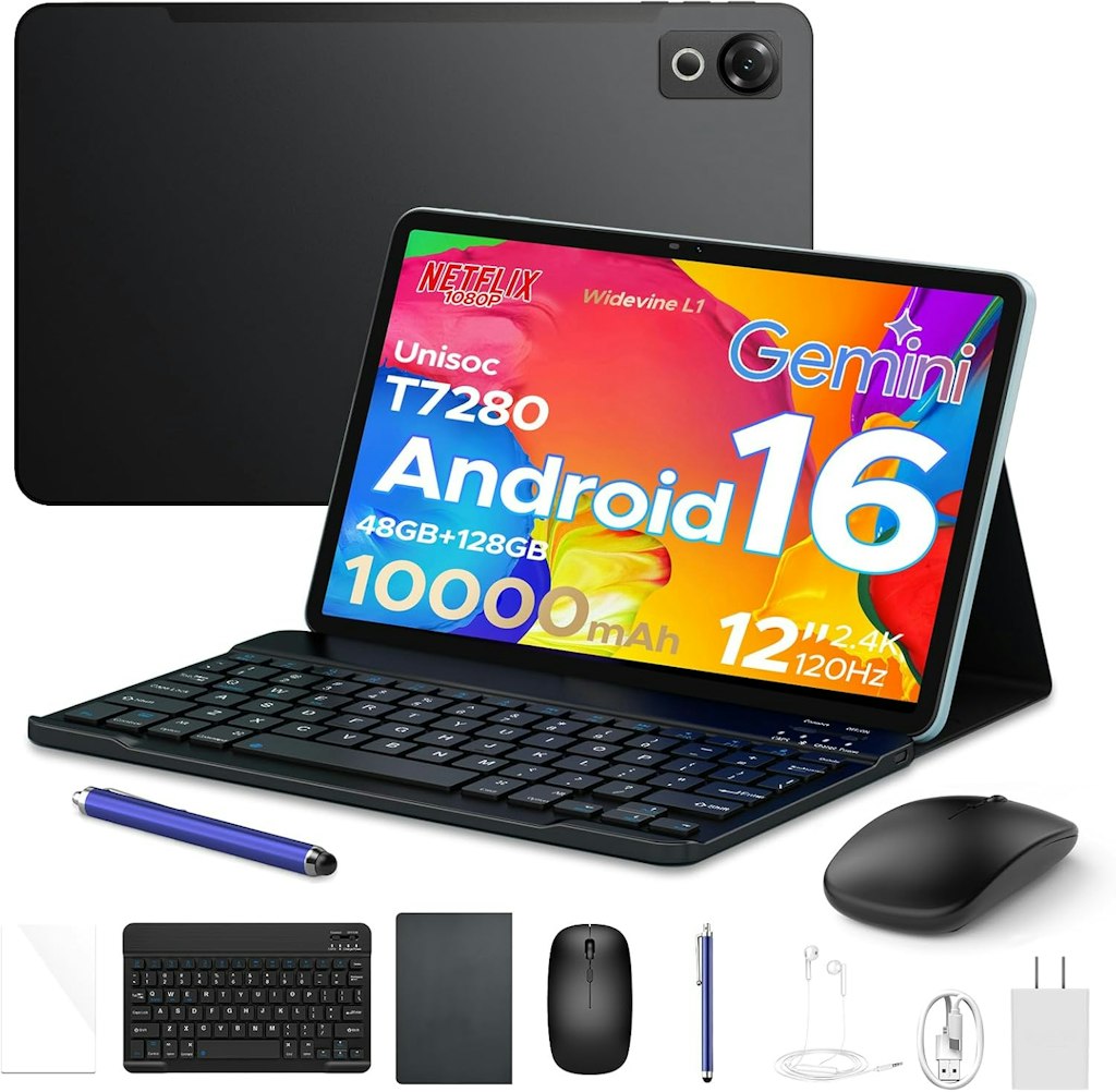Aorlym P12 12" 48GB RAM 2.4K Tablet: $143.99 Aorlym P12 12" 48GB RAM 2.4K Tablet: $143.99