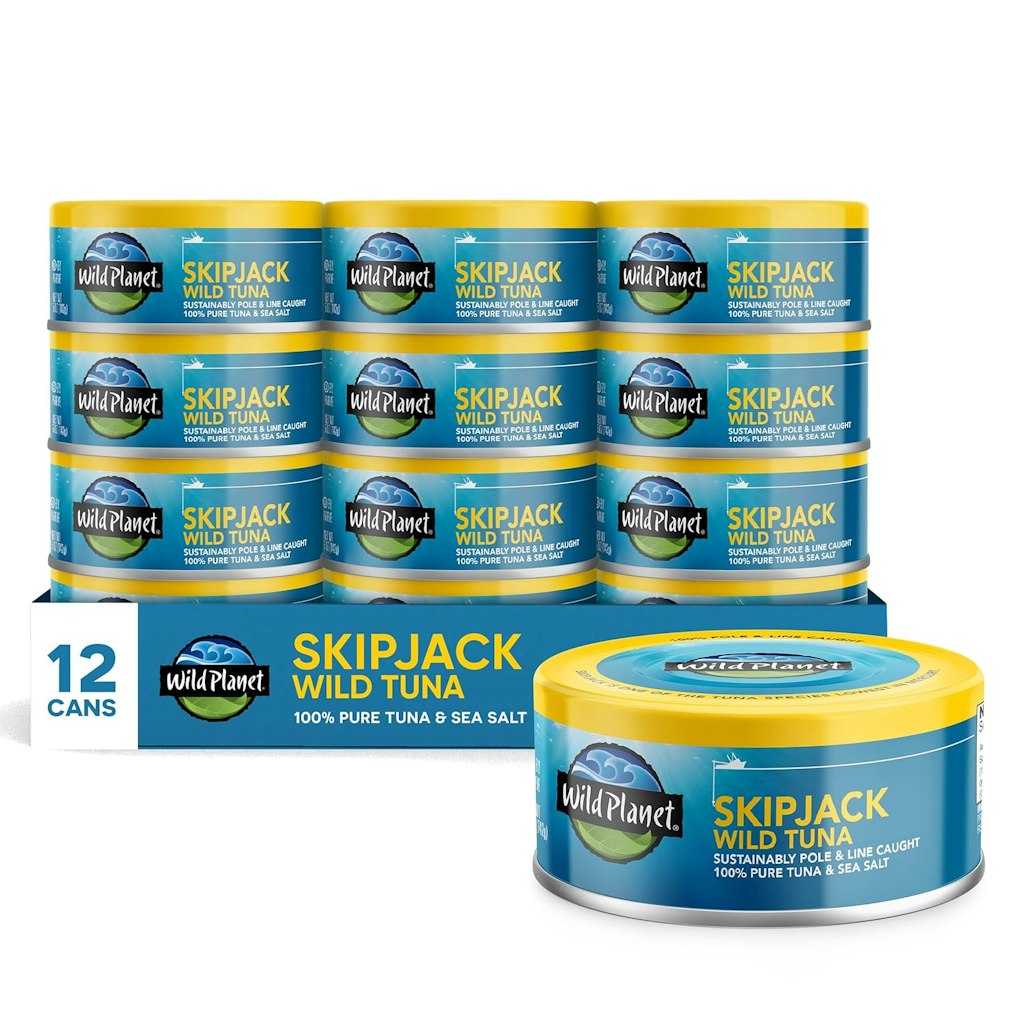 Wild Planet Skipjack Wild Tuna 5-oz. Can 12-Pack: $27 via Sub & Save