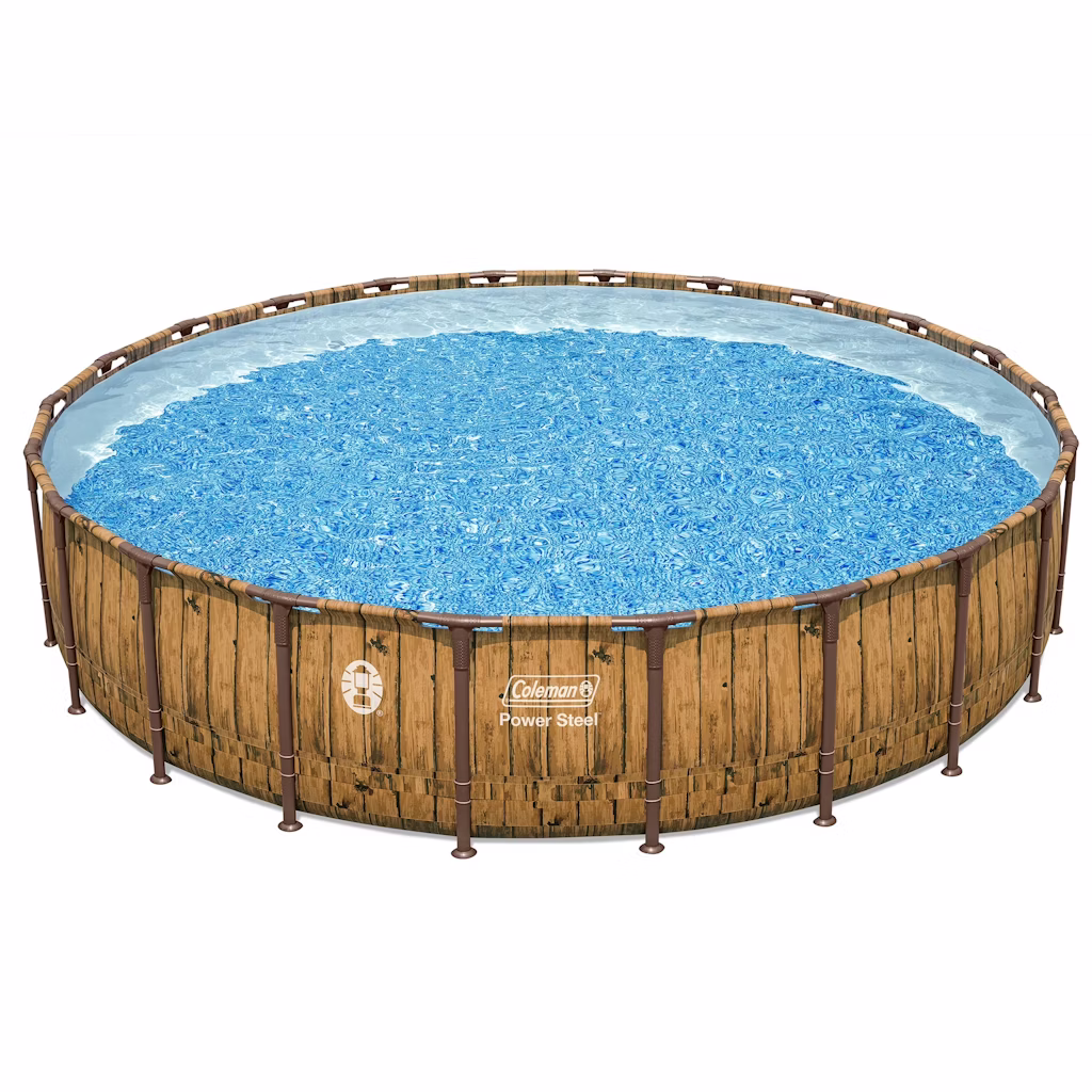 Coleman Power Steel Round Above Ground Pool Set: from $178