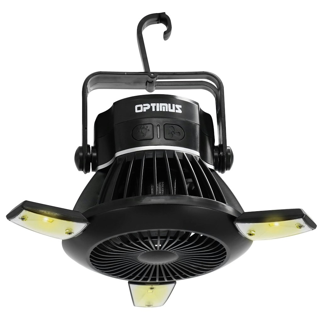 Optimus 4-in-1 Outdoor Fan w/ LED: $34