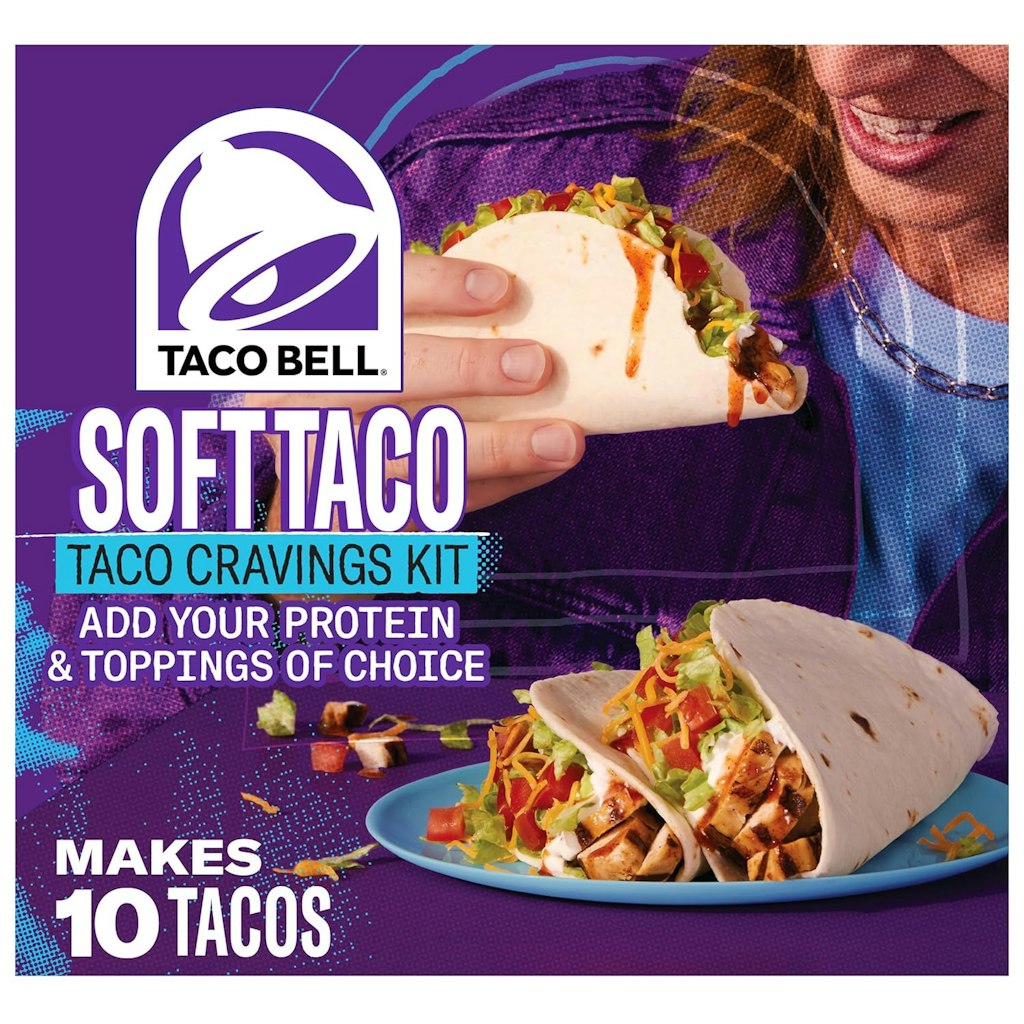 Taco Bell Soft Taco Cravings Kit: $2.54 via Sub & Save