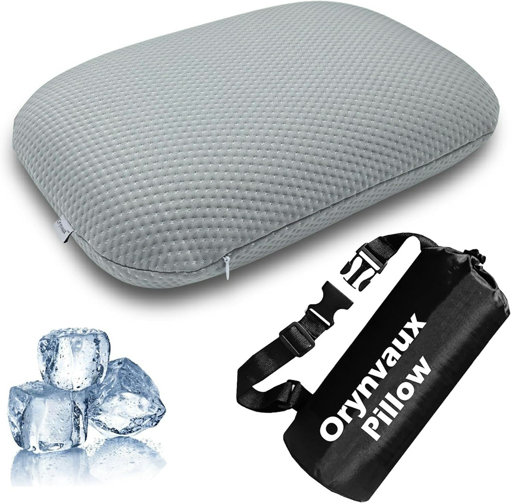Orynvaux Cooling Memory Foam Travel Pillow: $17 Orynvaux Cooling Memory Foam Travel Pillow: $17