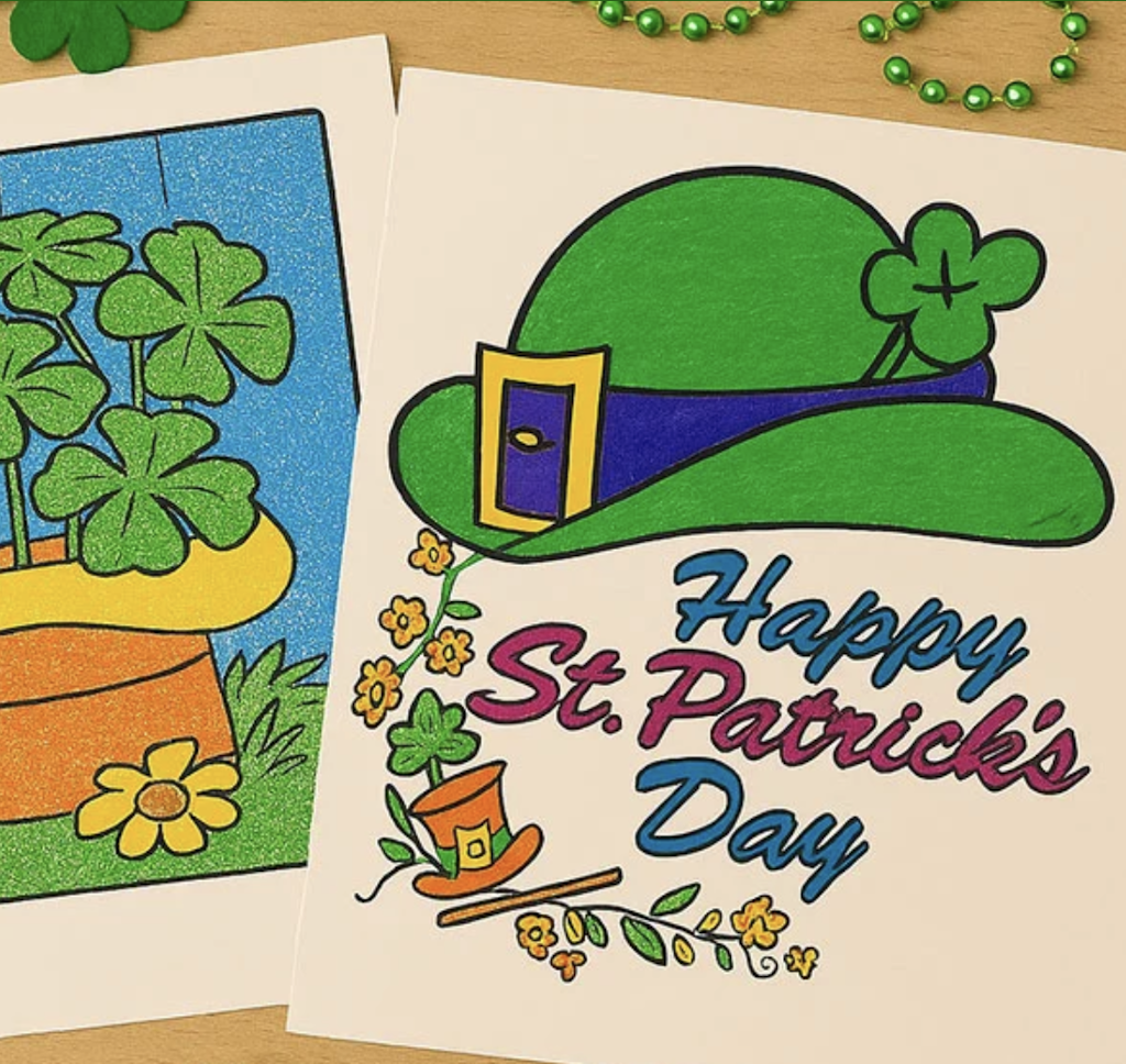St. Patrick's Day Coloring Pages at Crayola: Free