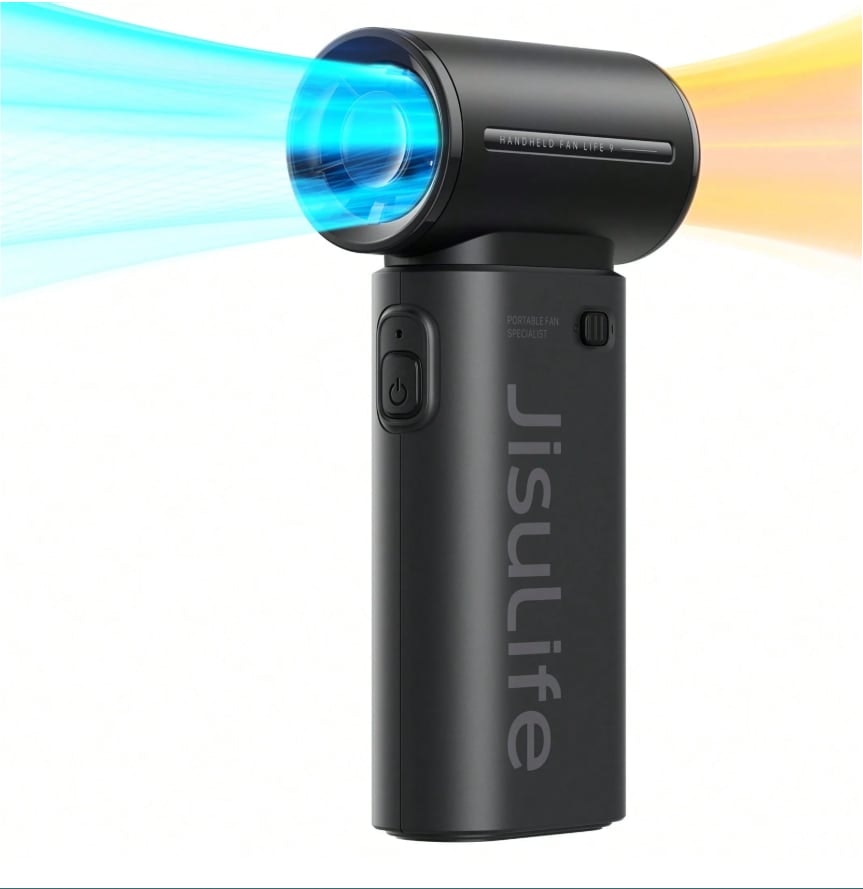 Jisulife Life9 Rechargeable Handheld Turbo Fan: $23.93 Jisulife Life9 Rechargeable Handheld Turbo Fan: $23.93