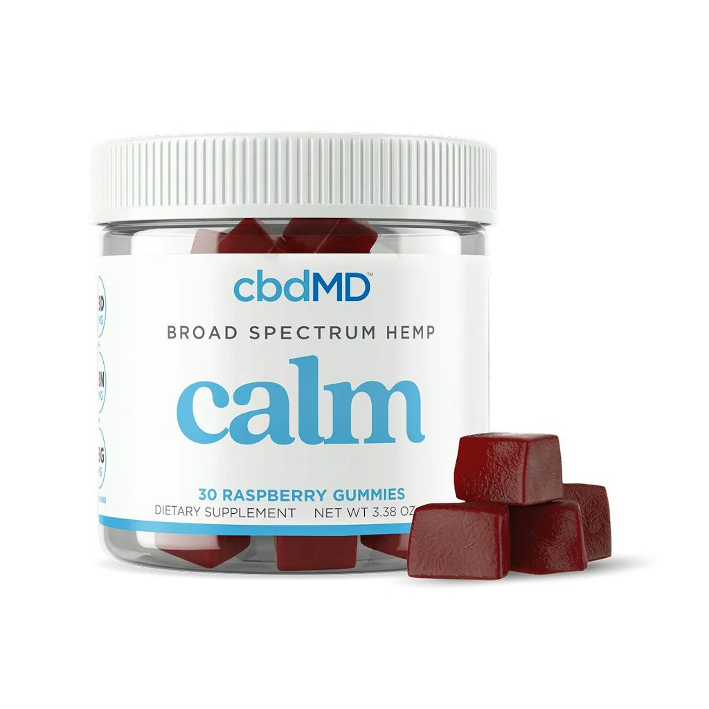 cbdMD Broad Spectrum 750mg CBD Calming Gummies 30-Count: $29.99 w/ Subscribe & Save