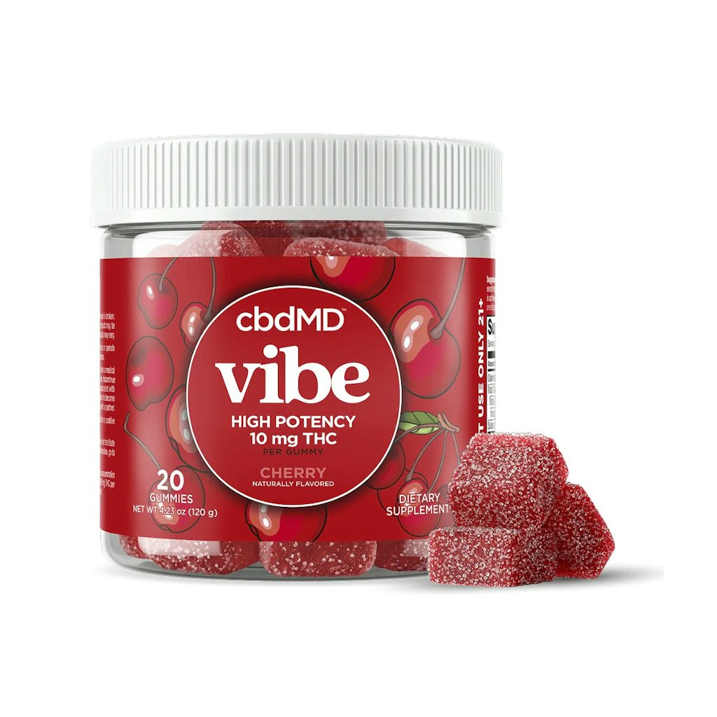 cbdMD Delta 9 THC Vibe Gummies 20-Count: $33.74 w/ Subscribe & Save