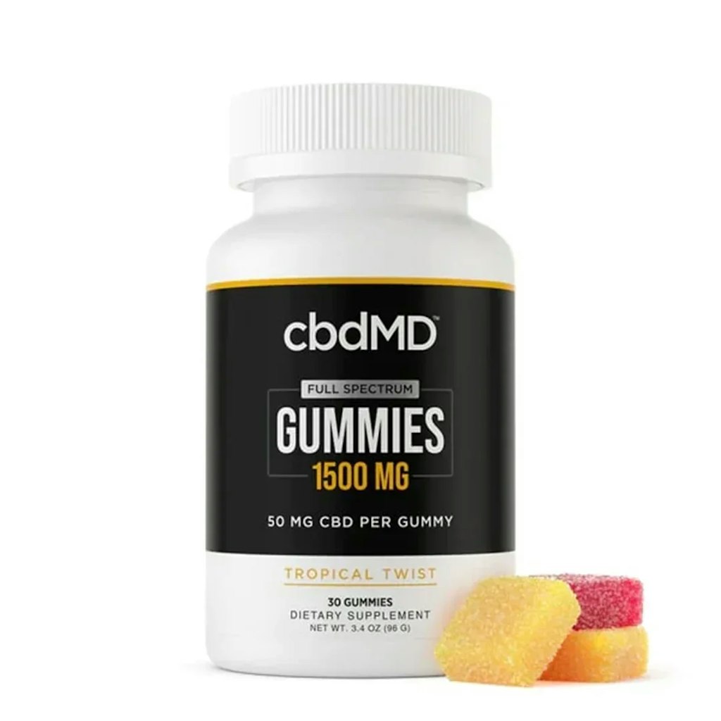 cbdMD Full Spectrum CBD Gummies 30-Count: 25% off w/ Subscribe & Save