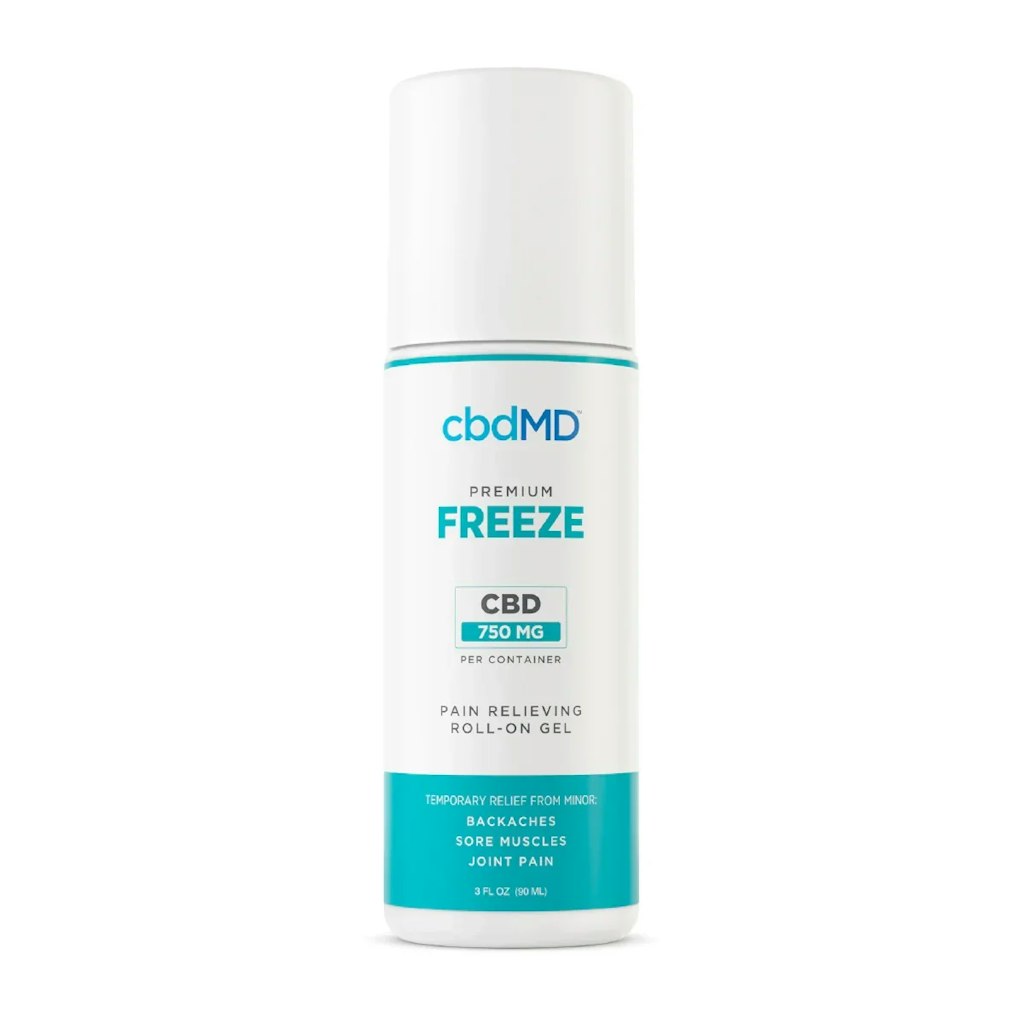 cbdMD Broad Spectrum CBD Freeze Roller 3oz.: 25% off w/ Subscribe & Save