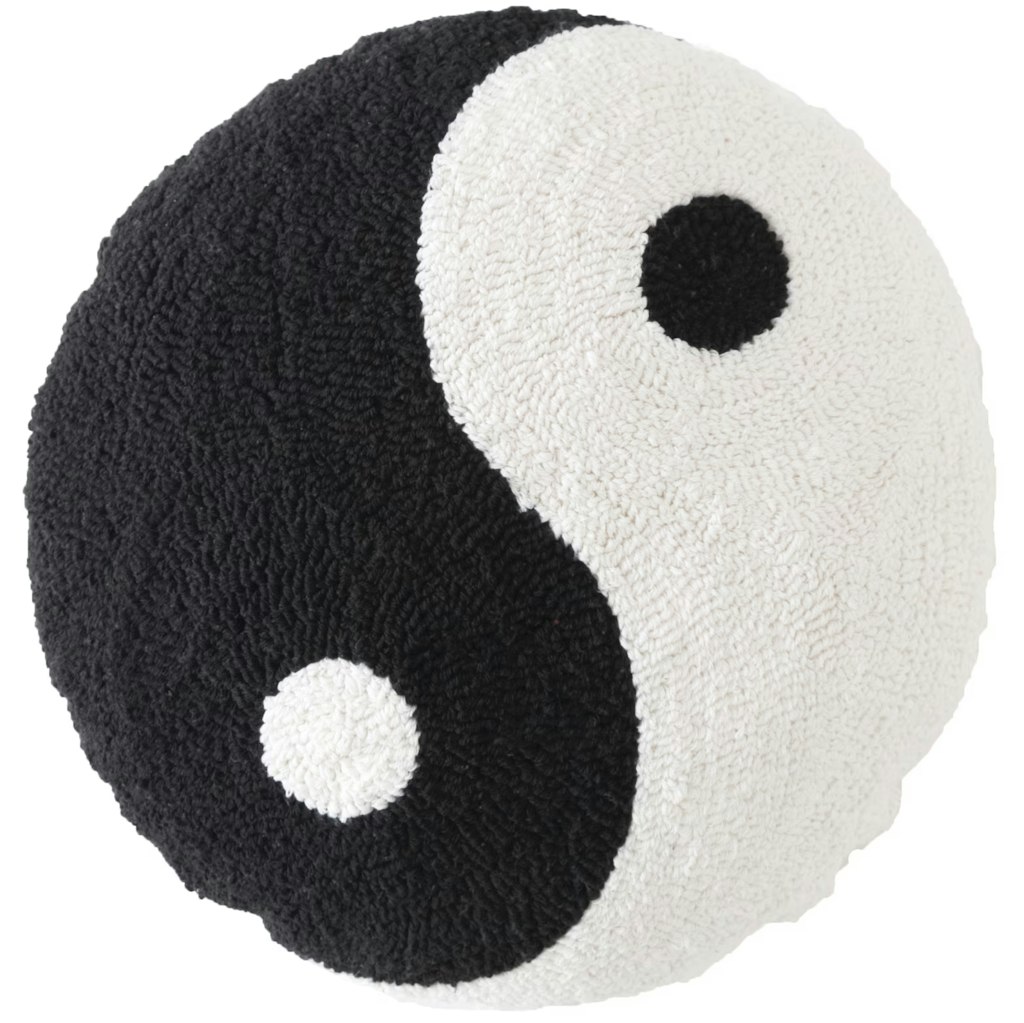Mainstays 16" x 16" Yin-Yang Decorative Pillow: $2.97