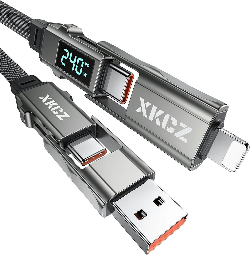 XKCZ 4-in-1 240W USB-C Cable: $12.99 XKCZ 4-in-1 240W USB-C Cable: $12.99