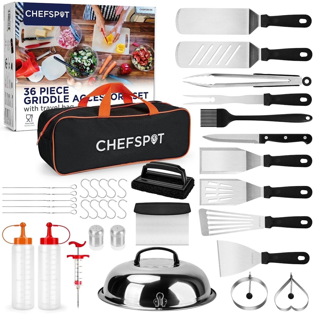 36-Piece Griddle Accessories Set  for Blackstone: $27.98