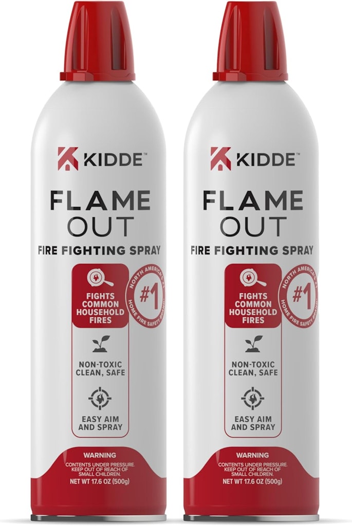 Kidde Flame Out 17.6-oz. Fire Spray 2-Pack: $12.60