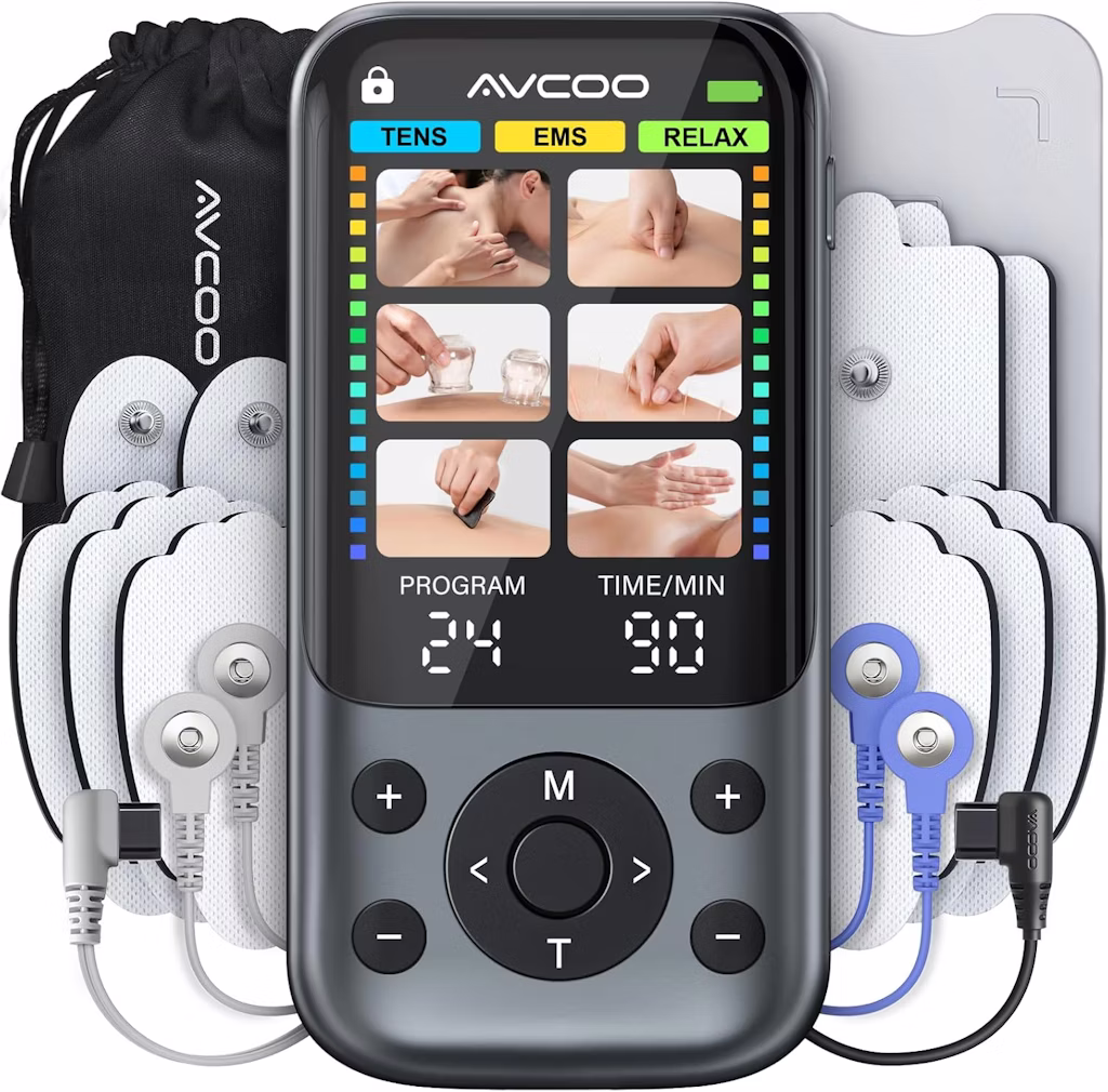 Avcoo 3-in-1 TENS Unit Muscle Stimulator: $19.79 Avcoo 3-in-1 TENS Unit Muscle Stimulator: $19.79