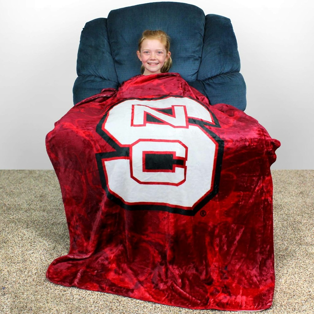 College Covers Everything Comfy NCAA Throw Blanket: $14