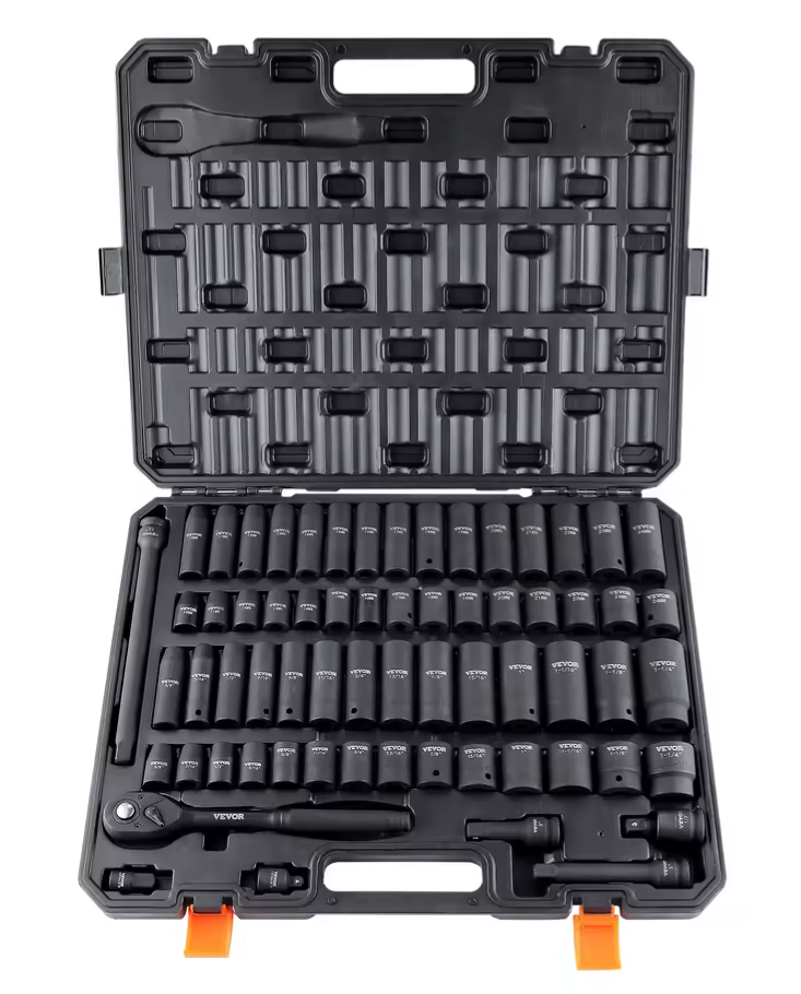 SucceBuy 1/2" Drive 65-Piece Impact Socket Set: $38 SucceBuy 1/2" Drive 65-Piece Impact Socket Set: $38