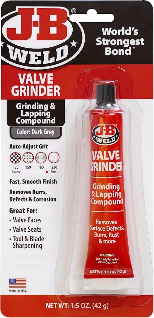 J-B Weld Valve Grinder: $4.99
