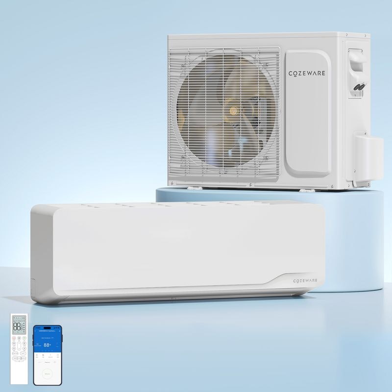 Cozeware Enduring Series 12,000-BTU 20 115V SEER2 Mini Split Air Conditioner: $510.40