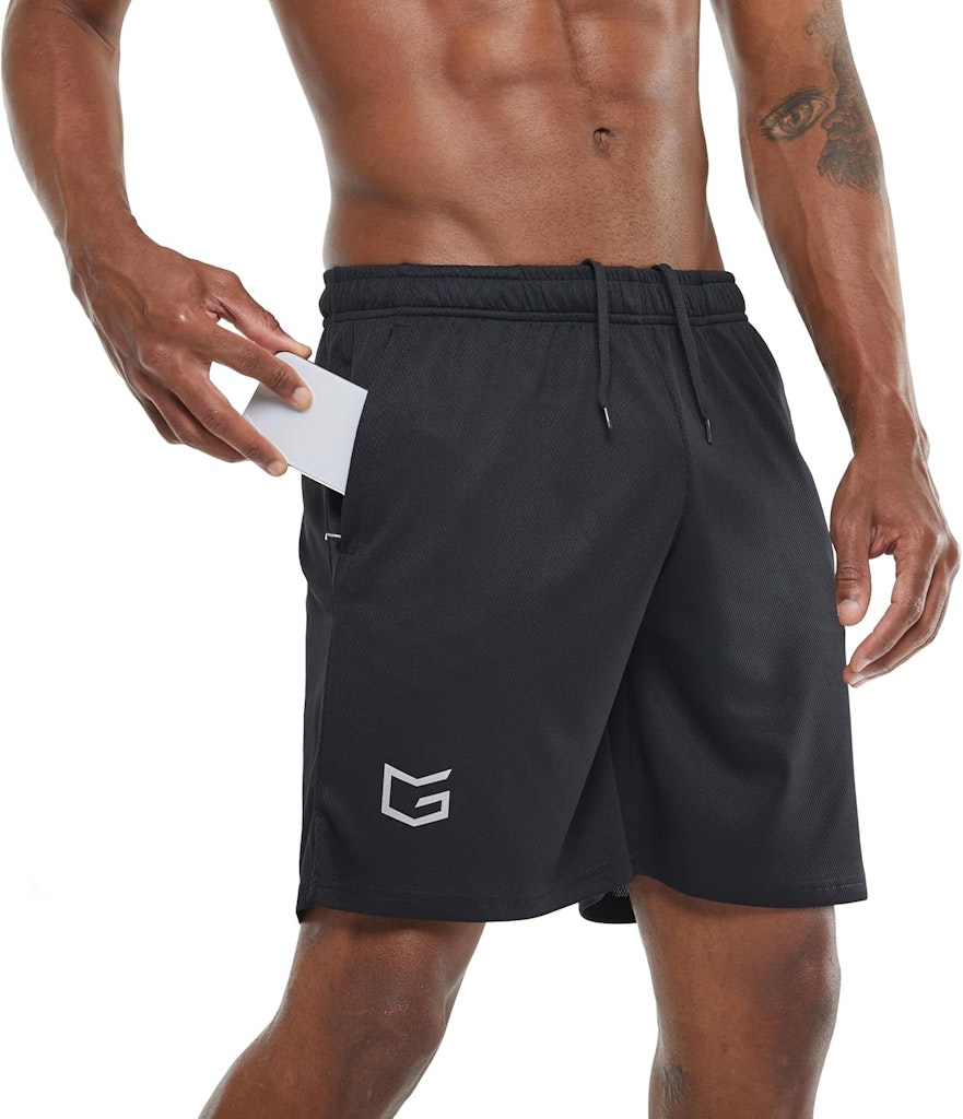 G Gradual Men's Workout Shorts with Zip Pockets: $12.91 G Gradual Men's Workout Shorts with Zip Pockets: $12.91