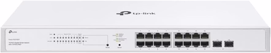 TP-Link Festa 18-Port Gigabit Smart Managed PoE Switch: $105