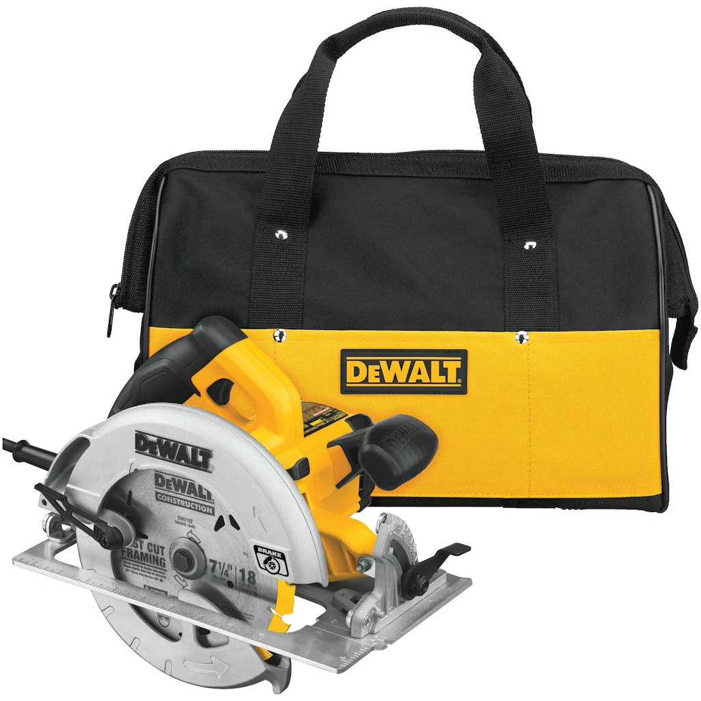 DeWalt 15-Amp 7.25" Circular Saw: $119 DeWalt 15-Amp 7.25" Circular Saw: $119