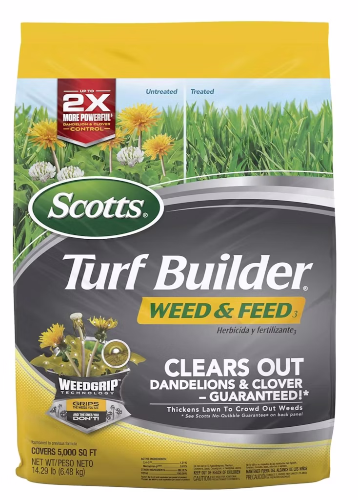 Scotts Turf Builder Weed & Feed3 14-lb Bag: $22
