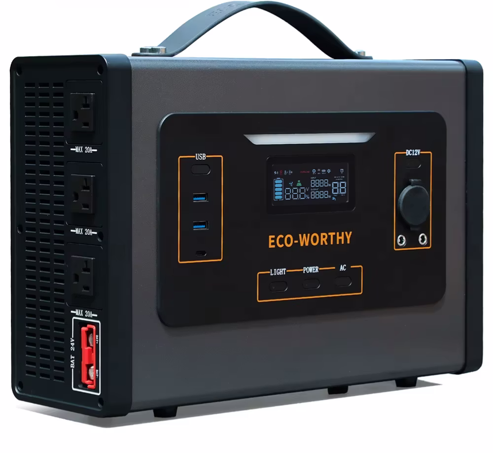 Eco-Worthy 2,000-Watt Portable Inverter Charger: $287 Eco-Worthy 2,000-Watt Portable Inverter Charger: $287