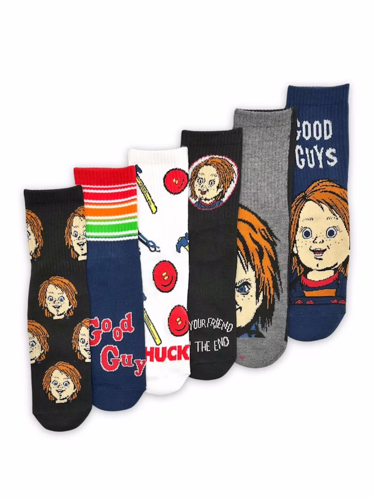 Chucky Men's Quarter Socks 6-Pack: $6.98 Chucky Men's Quarter Socks 6-Pack: $6.98
