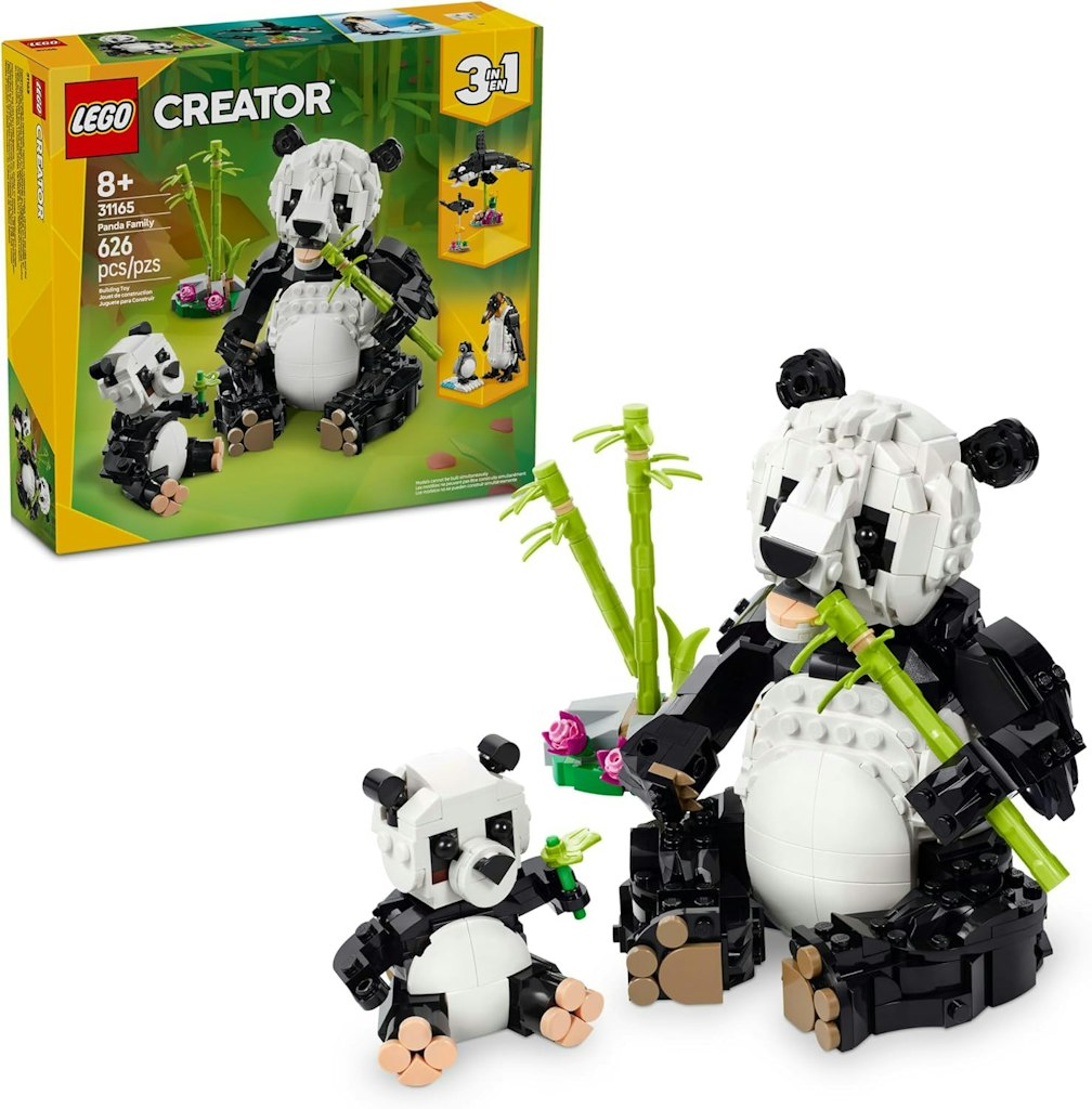 LEGO Creator Wild Animals Panda Family: $34