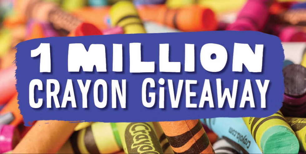 Crayola Crayons 32-Pack : Free Crayola Crayons 32-Pack : Free