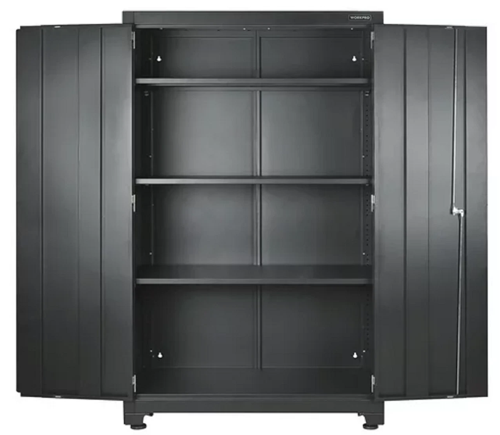 WorkPro 48"Heavy-Duty Storage Cabinet: $157 WorkPro 48"Heavy-Duty Storage Cabinet: $157
