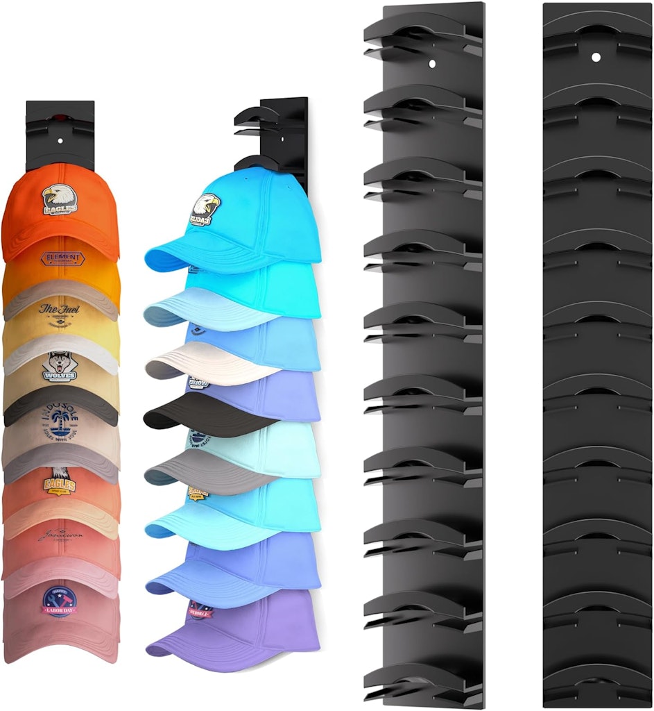 10-Baseball Cap Organizer 2-Pack: $9.99