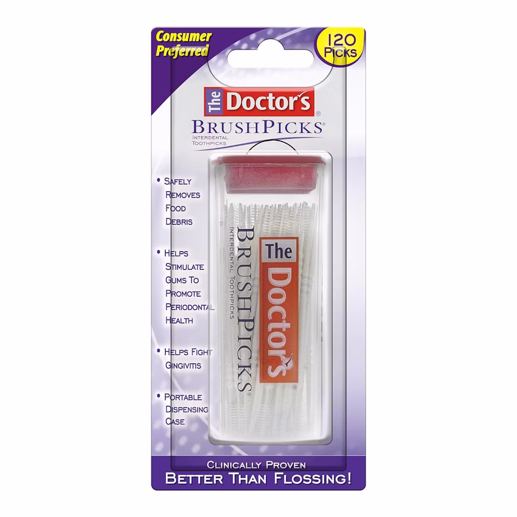 The Doctor's BrushPicks Interdental Toothpicks 120-Count: $1.62 via Sub & Save