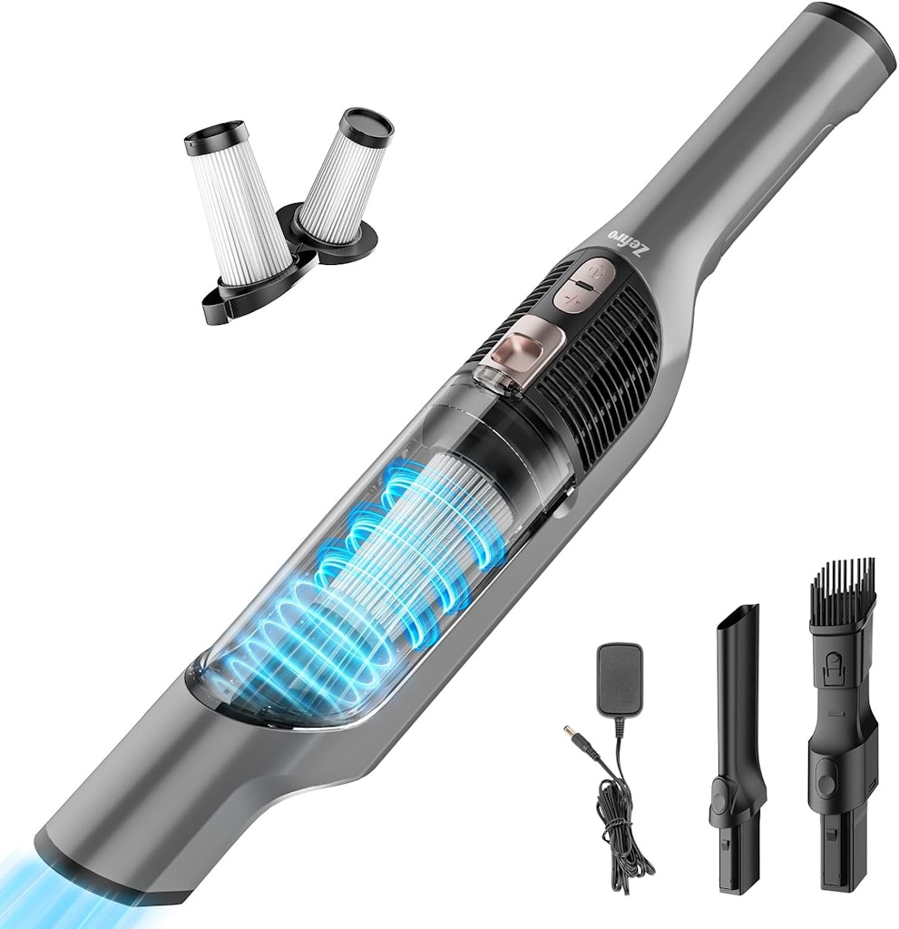 Zefiro 25000PA Cordless Handheld Vacuum: $37 w/ Prime Zefiro 25000PA Cordless Handheld Vacuum: $37 w/ Prime
