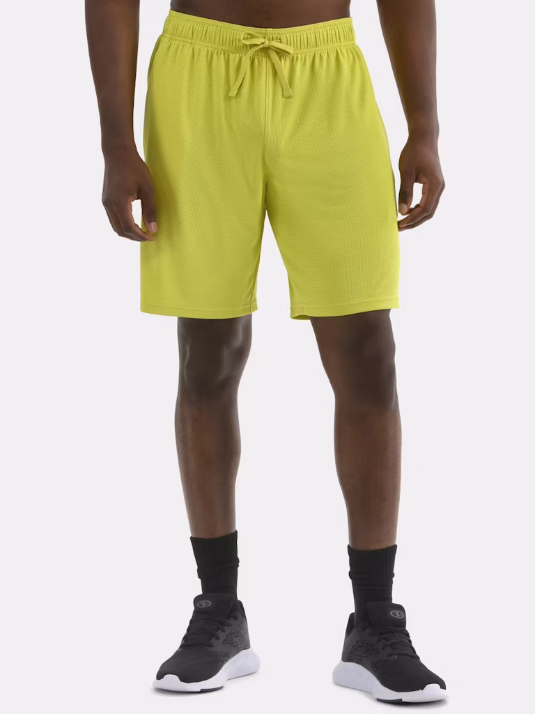 Athletic Works Men's 9" Active Mesh Shorts: $3