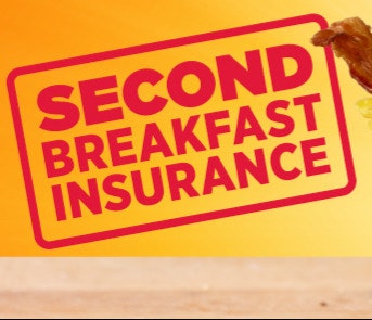 Hardee's Second Breakfast Insurance: Free Hardee's Second Breakfast Insurance: Free