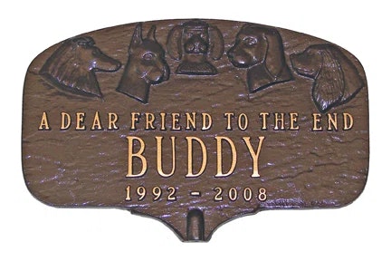 Montague Metal Products Inc. Personalized Dog Memorial Plaque: $66 + Extra 10% off Montague Metal Products Inc. Personalized Dog Memorial Plaque: $66 + Extra 10% off