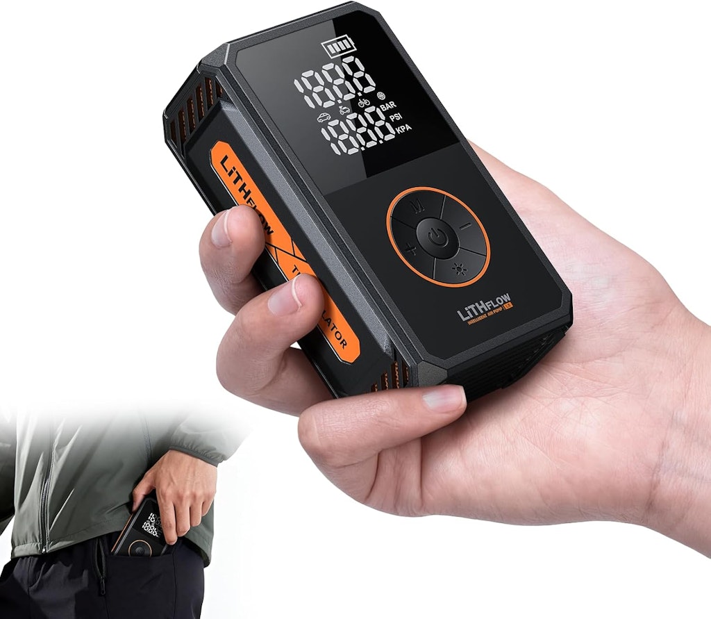 Lithflow Portable Air Compressor: $9.99 Lithflow Portable Air Compressor: $9.99