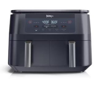 Ninja Foodi 6-Quart 2-Basket Air Fryer: $100 Ninja Foodi 6-Quart 2-Basket Air Fryer: $100