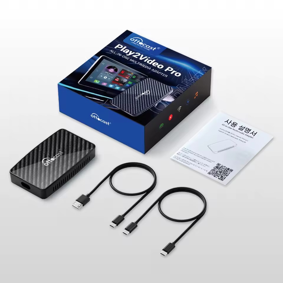 OttoCast Play2Video Pro Wireless CarPlay/Android Auto Adapter : $40 OttoCast Play2Video Pro Wireless CarPlay/Android Auto Adapter : $40