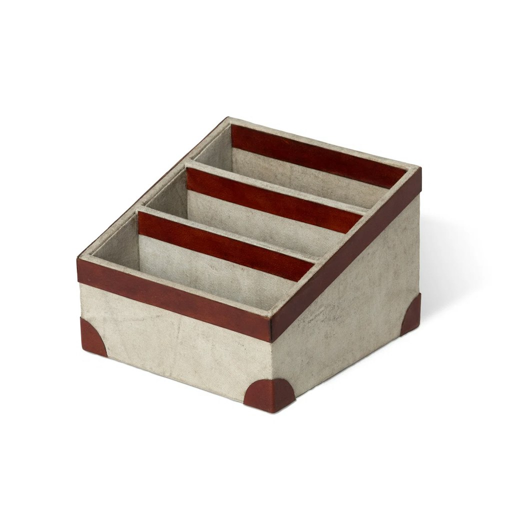 Park Hill Collection Antique Canvas Letter Holder with Genuine Leather: $82 + Extra 10% off Park Hill Collection Antique Canvas Letter Holder with Genuine Leather: $82 + Extra 10% off