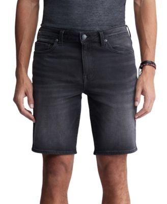 Buffalo David Bitton Men's Dean Relaxed-Straight Fit Stretch 10.5" Denim Shorts: $13.76