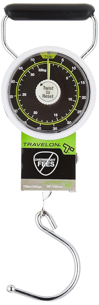 Travelon Stop and Lock Luggage Scale with Tape Measure : $5.24 Travelon Stop and Lock Luggage Scale with Tape Measure : $5.24