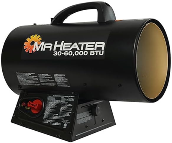 Mr. Heater 60,000-BTU Portable Forced Air Propane Heater: $62 after rebate Mr. Heater 60,000-BTU Portable Forced Air Propane Heater: $62 after rebate