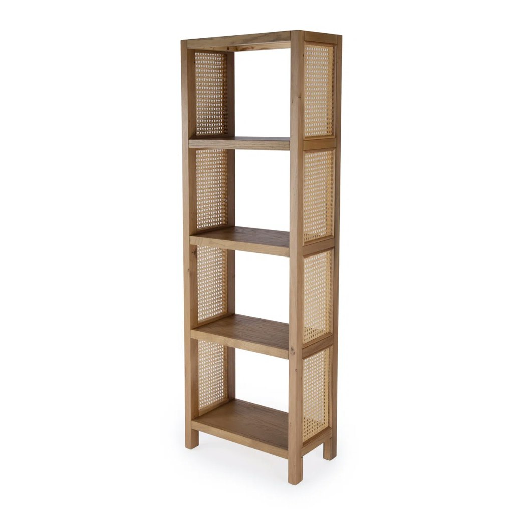 Butler Mesa Cane and Solid Wood 4-Tier Etagere Bookcase: $774 + Extra 10% off Butler Mesa Cane and Solid Wood 4-Tier Etagere Bookcase: $774 + Extra 10% off