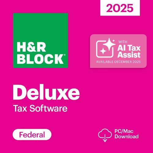 H&R Block Tax Software Deals at ANTonline: 50% off