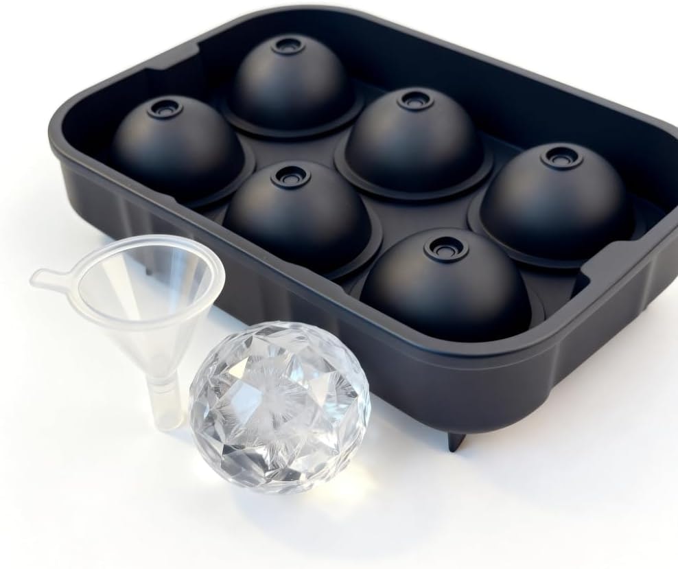 Large Silicone Ice Ball Mold Set: 66c