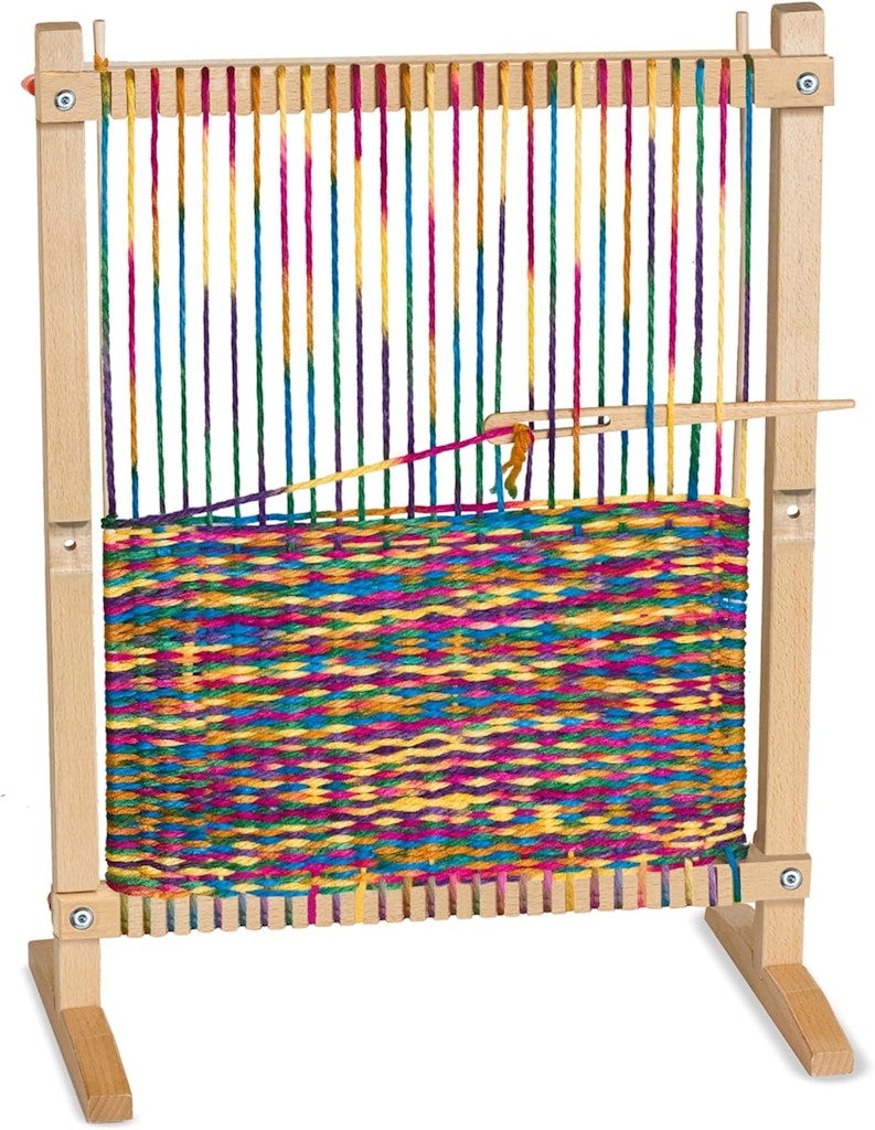 Melissa & Doug Wooden Multi-Craft Weaving Loom: $19 Melissa & Doug Wooden Multi-Craft Weaving Loom: $19