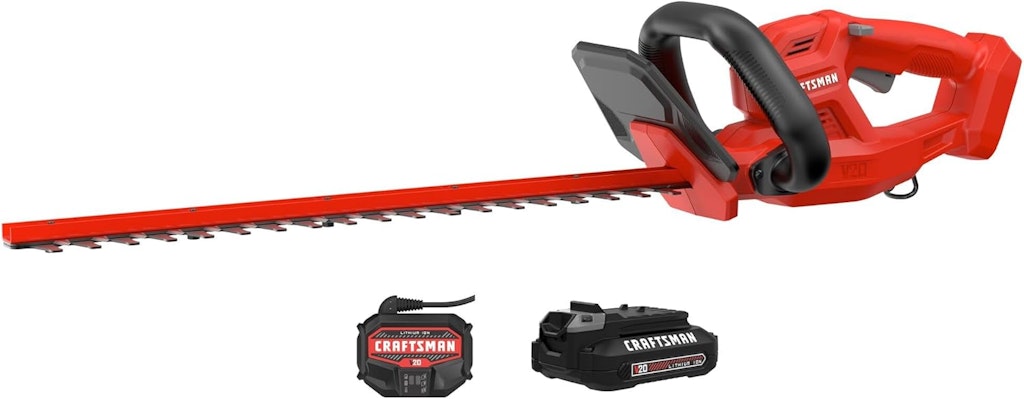 Craftsman V20 Cordless Hedge Trimmer with Battery and Charger: $83 Craftsman V20 Cordless Hedge Trimmer with Battery and Charger: $83